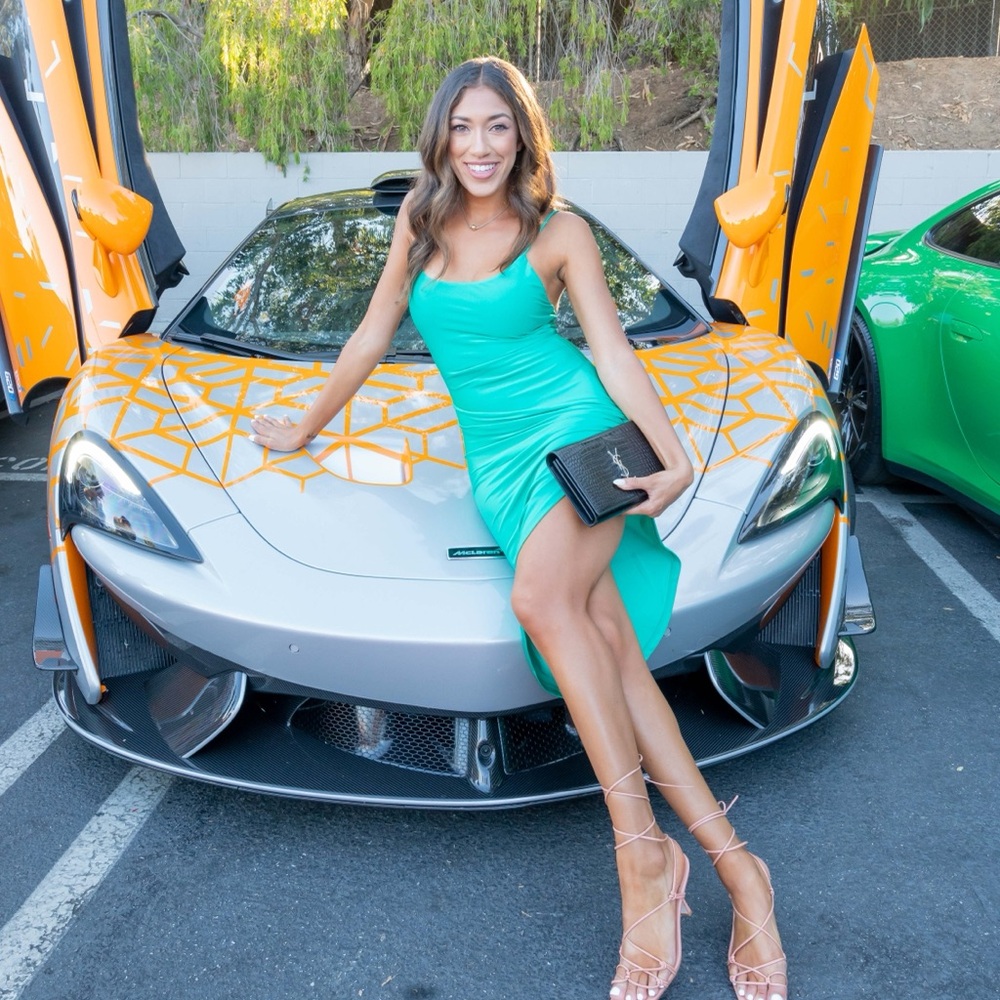 Revolve Stylish Green Dress